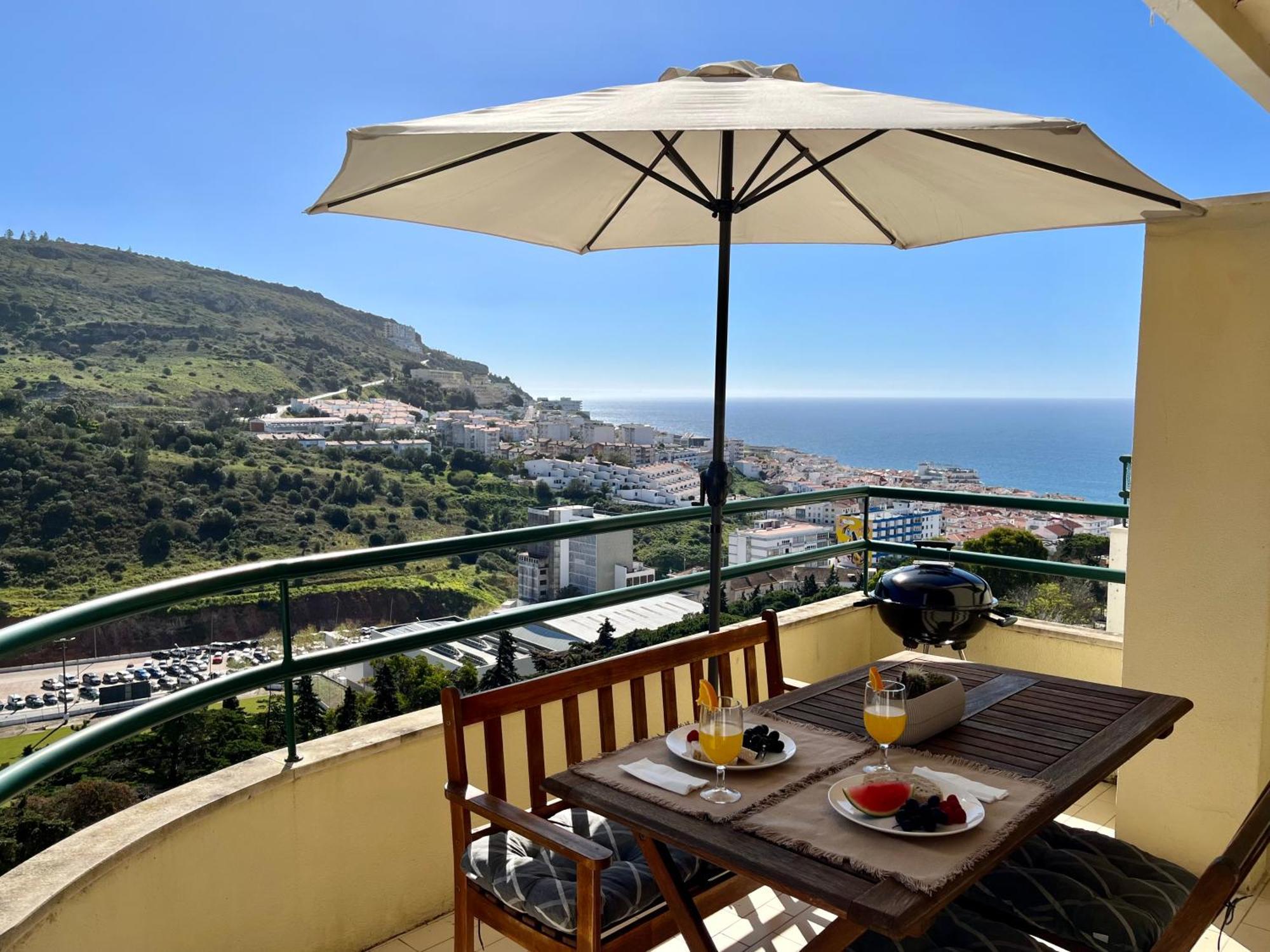 Casa Do Mar - Sea View - Wifi - Barbecue Sesimbra Exterior foto
