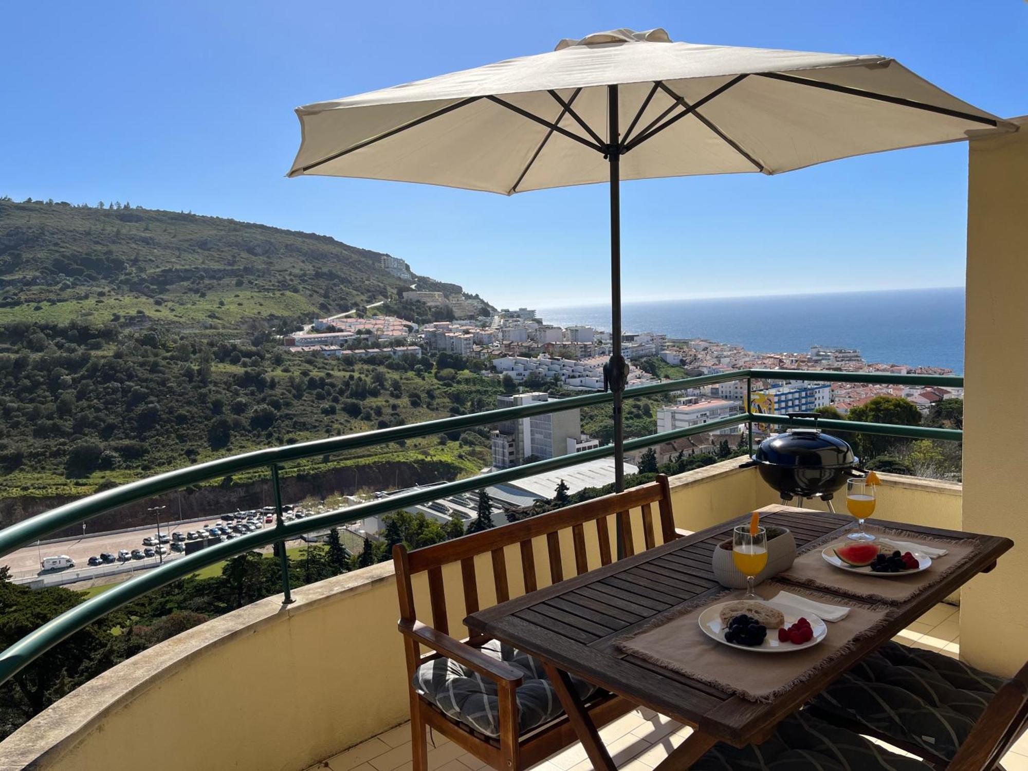 Casa Do Mar - Sea View - Wifi - Barbecue Sesimbra Exterior foto